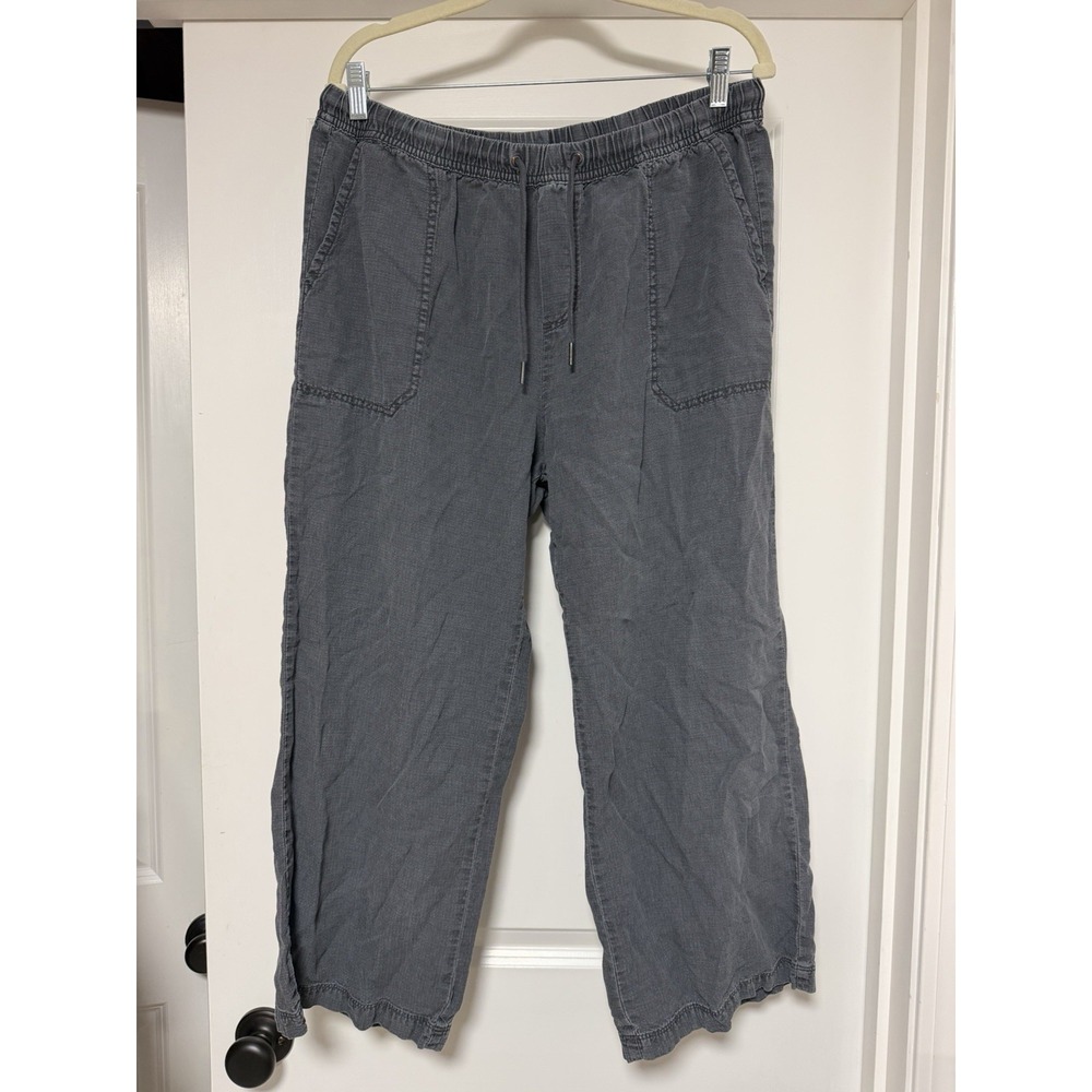 Splendid Collection, Angie Crop Wide Leg Pants, Women's Size XL